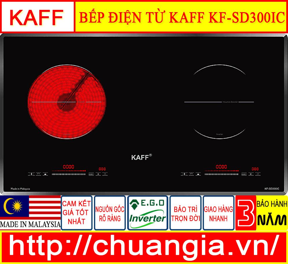 Bếp Điện Từ KAFF KF SD300IC Made In Malaysia, Bếp Điện Từ Kaff, Bếp Điện Từ Giá Rẻ, Bếp Điện Từ Kết Hợp, Bếp Từ Kết Hợp Hồng Ngoại