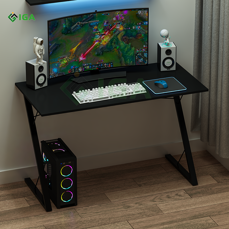Bàn làm việc bàn học bàn gaming chân sắt chữ Z - GM57