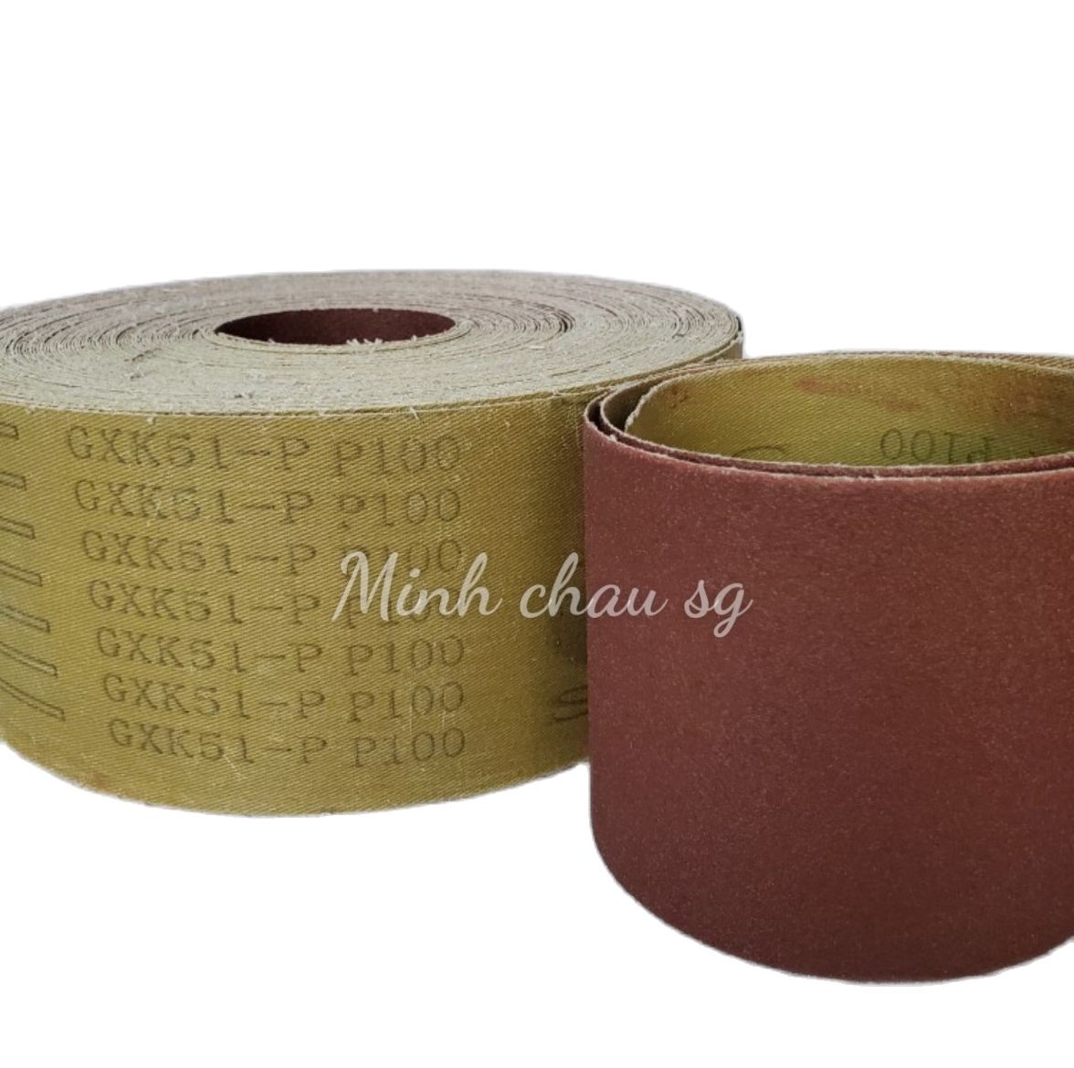 1 mét nhám vải cứng k51 khổ 10cm x 45m p36 p40 p60 p80 p100 p120 / nhám cuộn đài loan