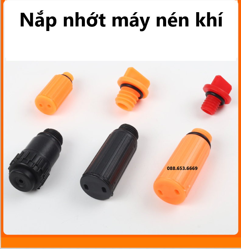 Nắp nhớt máy nén khí loại tốt có bi chặn