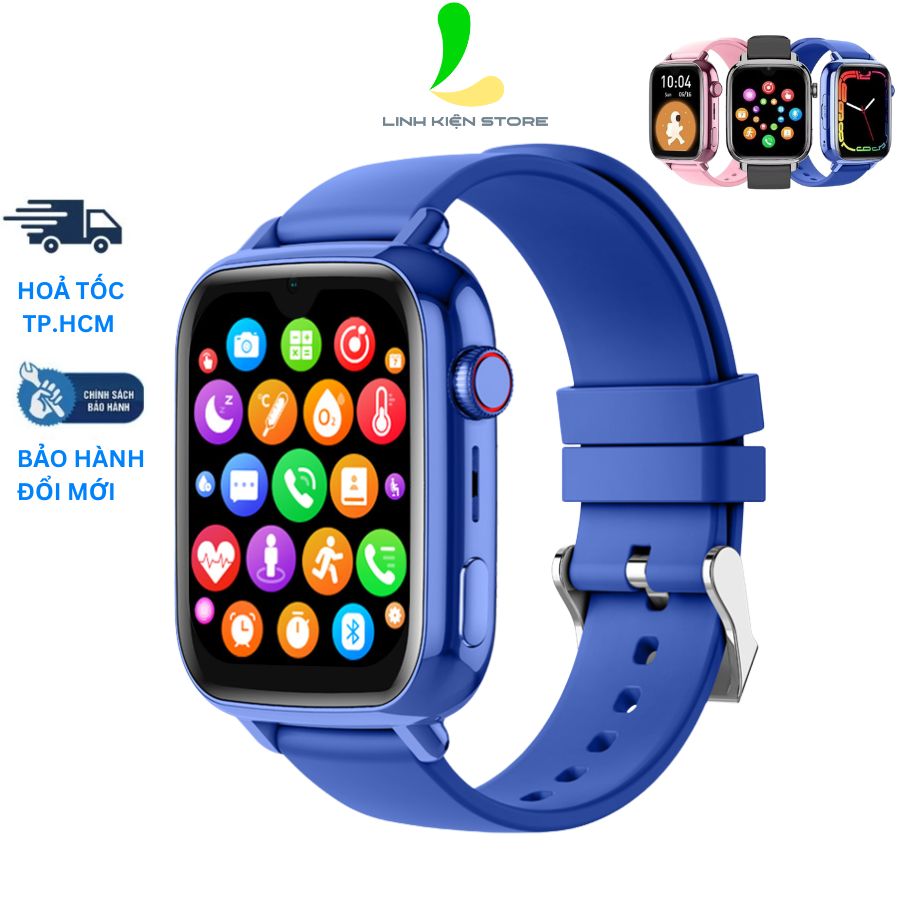 Đồng Hồ Thông Minh Wonlex KT34 - Đông Hồ Định Vị Trẻ Em Có Dung Lượng Pin 800mAh