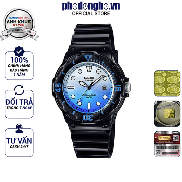 Đồng hồ nữ dây nhựa Casio Anh Khuê LRW-200H-2EVDR