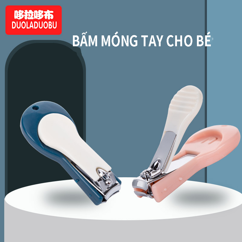 Kéo cắt móng tay cho bé, bấm móng tay cho bé, bấm móng chống kẹp, đồ dùng cho bé