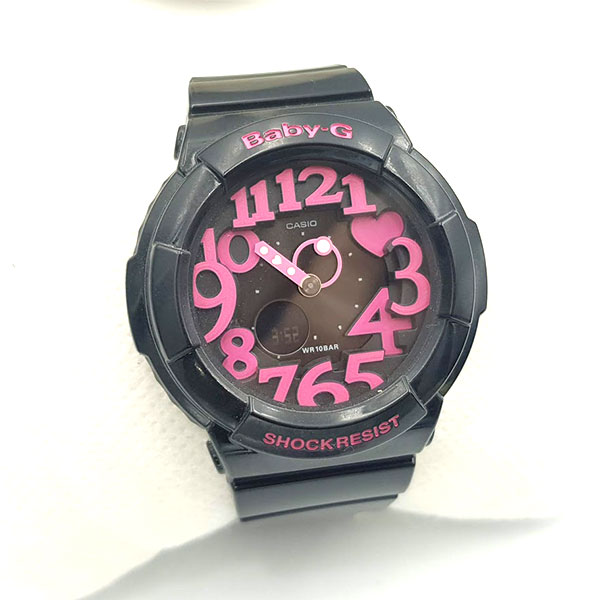 Đồng hồ nữ dây nhựa kim-điện tử casio baby-g bga-130-1bhdr
