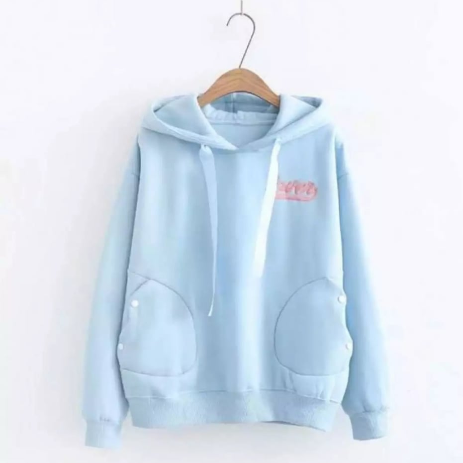 áo hoodie nữ siêu dễ thương vải nỉ bông siêu mềm mịn siêu xinh..