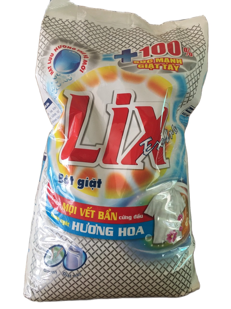 [HCM]Bột Giặt Lix Extra Hương Nước Hoa Tẩy Sạch Vết Bẩn Cực Mạnh