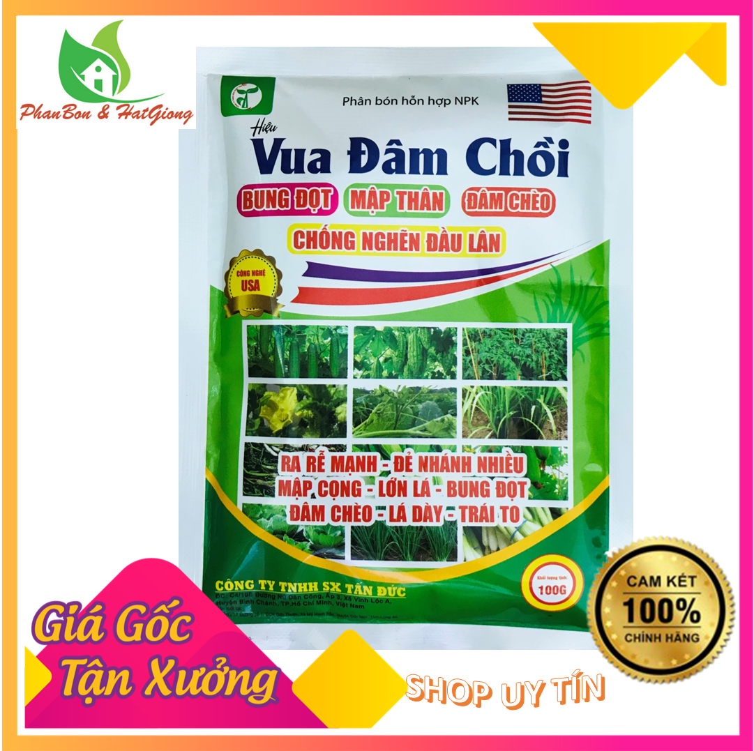 Phân Bón Vua Đâm Chồi Giúp Cây Ra Đọt Đều, Xanh Lá, Vọt Đọt Thần Tốc Đâm Chồi Mạnh, Chống Nghẽn Đầu Lân - Shop Phân Bón Trồng Hoa Hồng Hoa Mai và Cây Cảnh Cây Kiểng Tp. Hồ Chí Minh