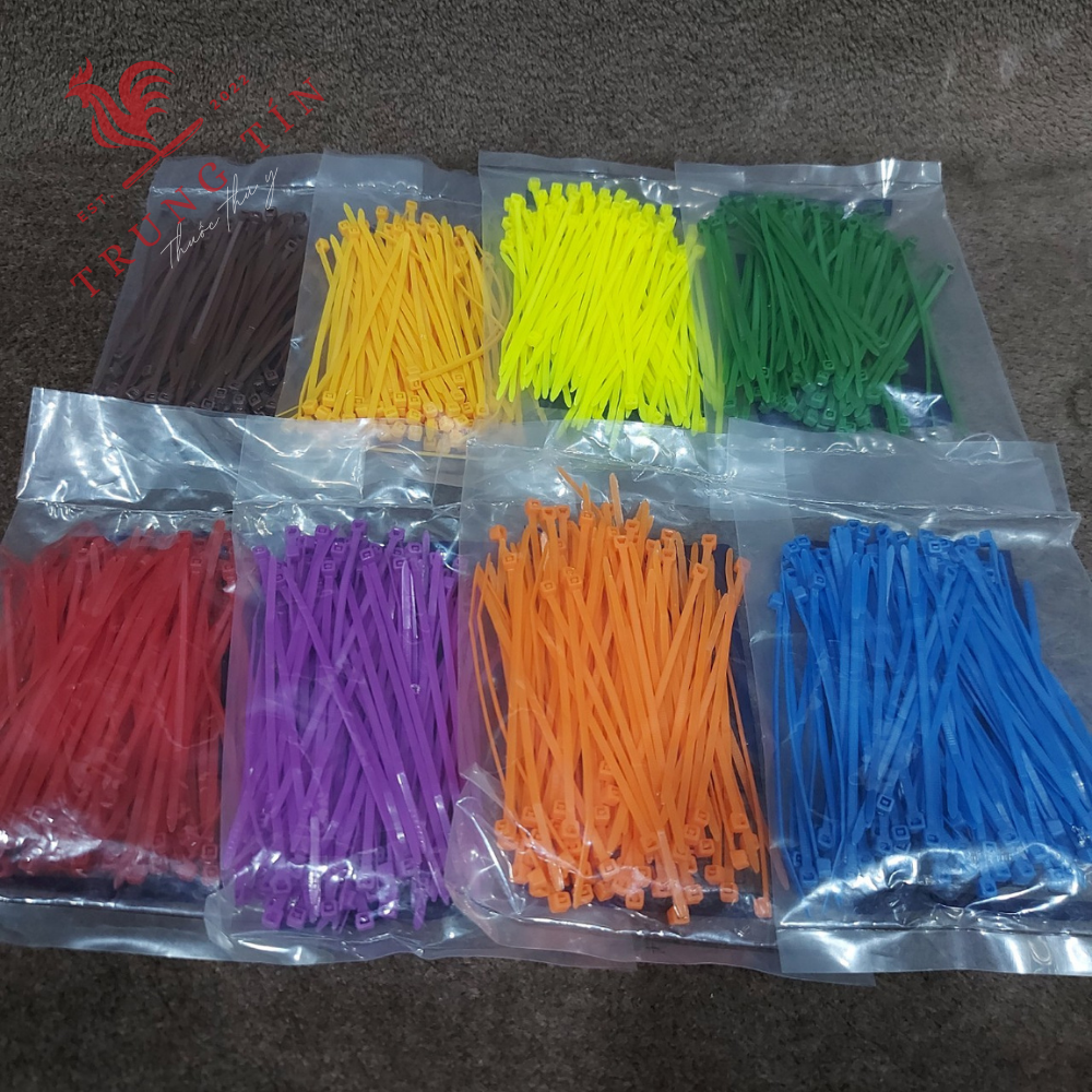 HCM - 8 bịt dây rút làm dấu dành cho gà - chiều dài dây 10 cm