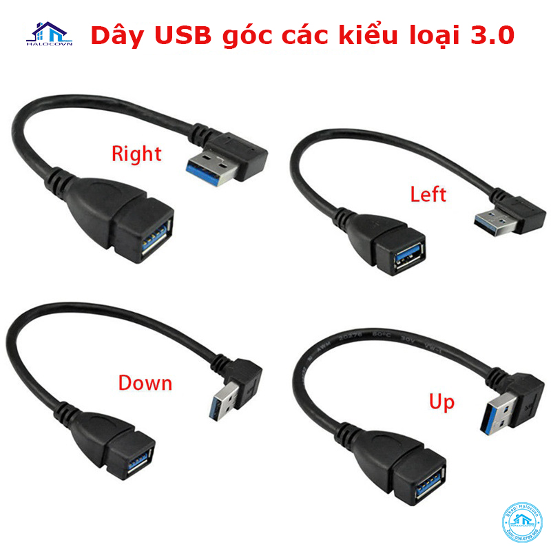 Dây góc nối dài usb 3.0