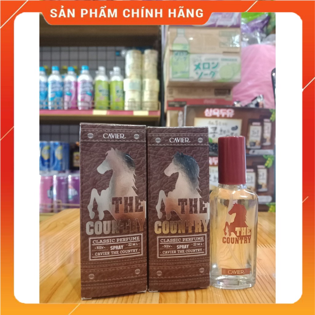 Nước Hoa Ngựa The Country Cavier 22ml Thái Lan Siêu Thơm