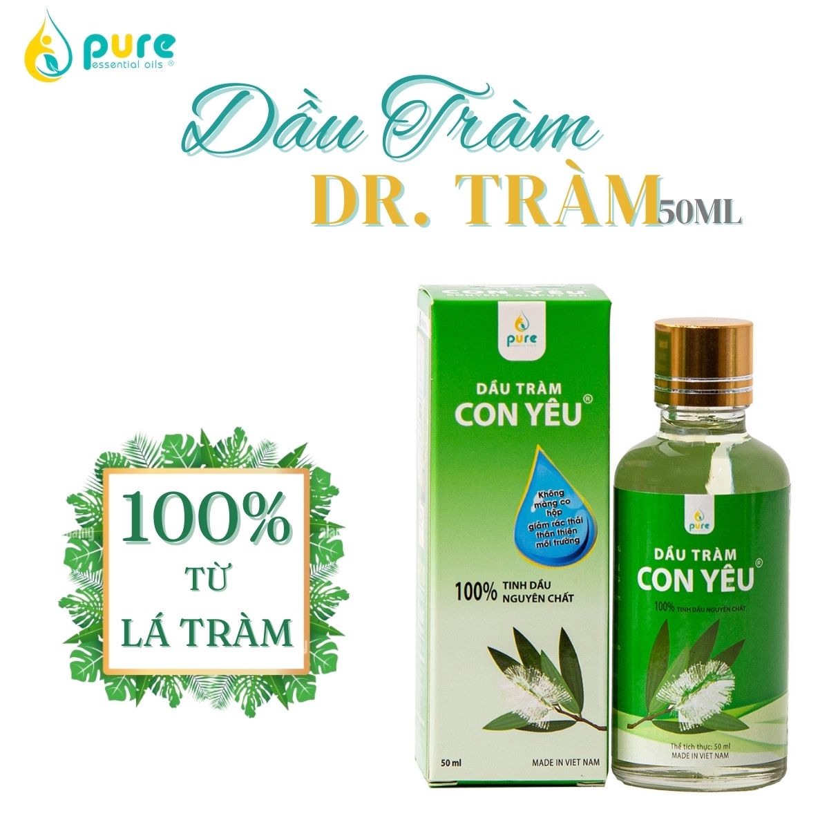 Con yeu cajeput oil - 1.7oz