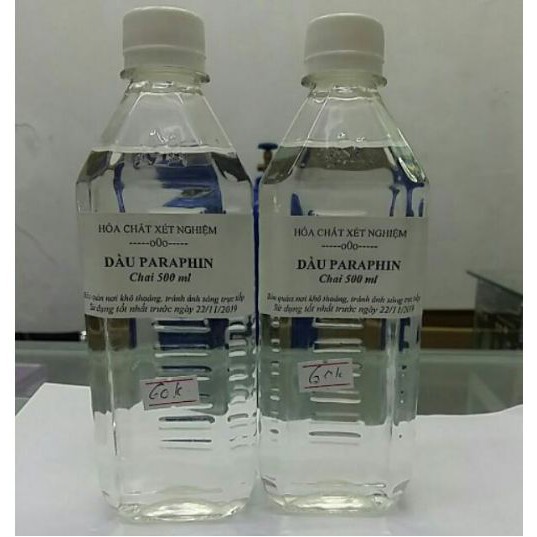 Dầu bôi trơn paraphin 500ml y tế nguyệt anh