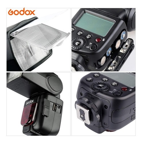 Combo đèn flash shanny sn600n và bộ pin+sạc gp