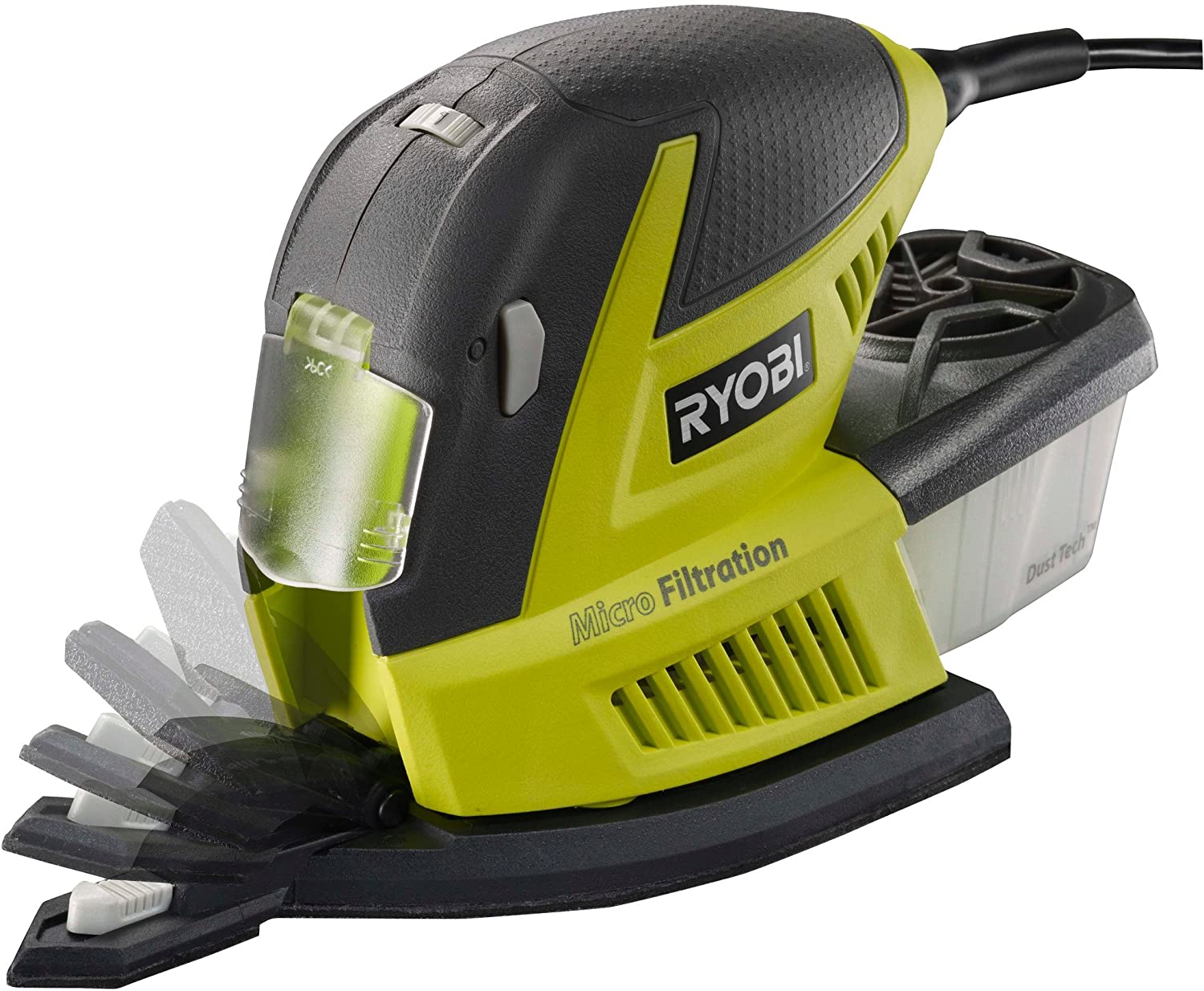 Máy chà nhám đa năng ryobi 180w rms180-s