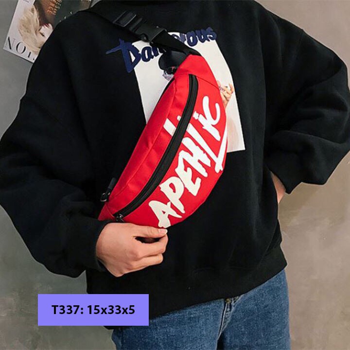 [HCM]Túi Đeo Chéo Bao Tử APE