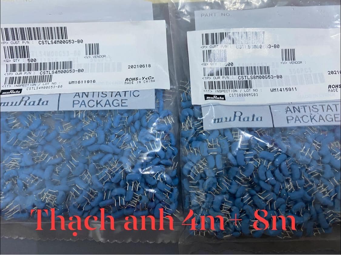 Thạch Anh 4M -8M murata hàng chính hãng