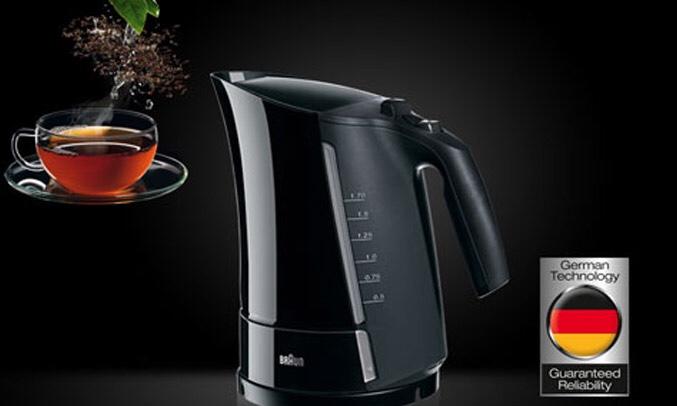 Ấm đun siêu tốc braun wk 300 màu đen