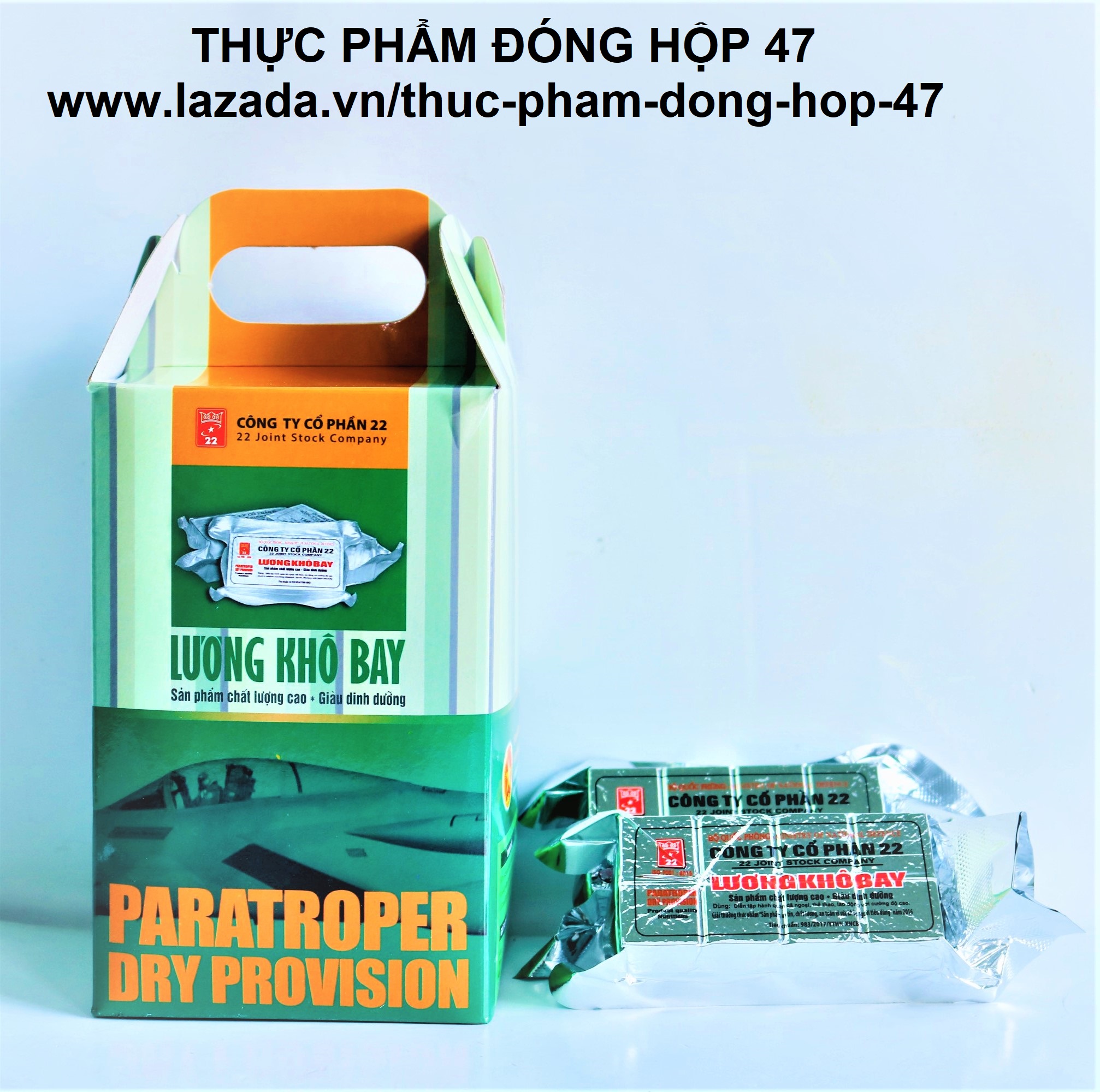 Lương Khô Bay (1 hộp- 1kg) (Miễn phí giao hàng)