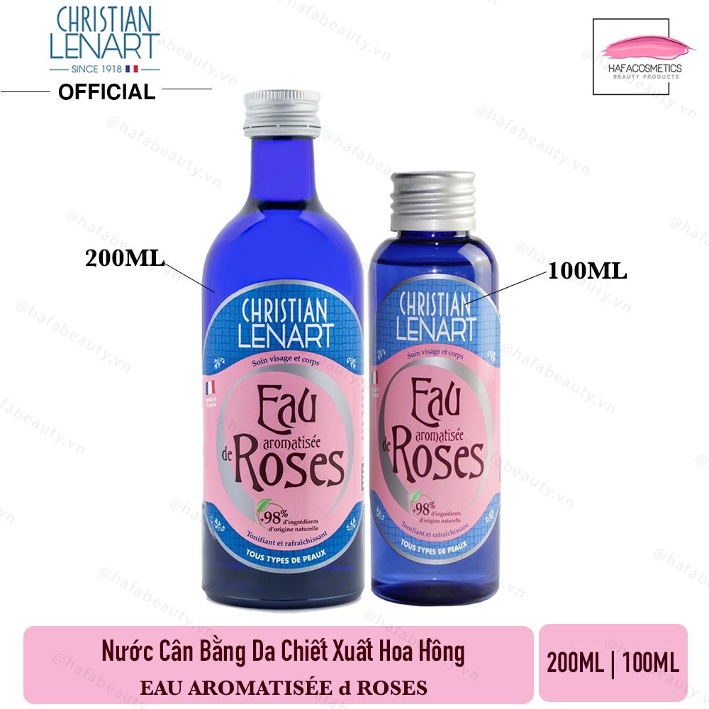 Nước Hoa Hồng Chiết Xuất Hoa Hồng Christian Lenart Eau Aromatisee De Rose  (Dành cho da khô và lão hóa)