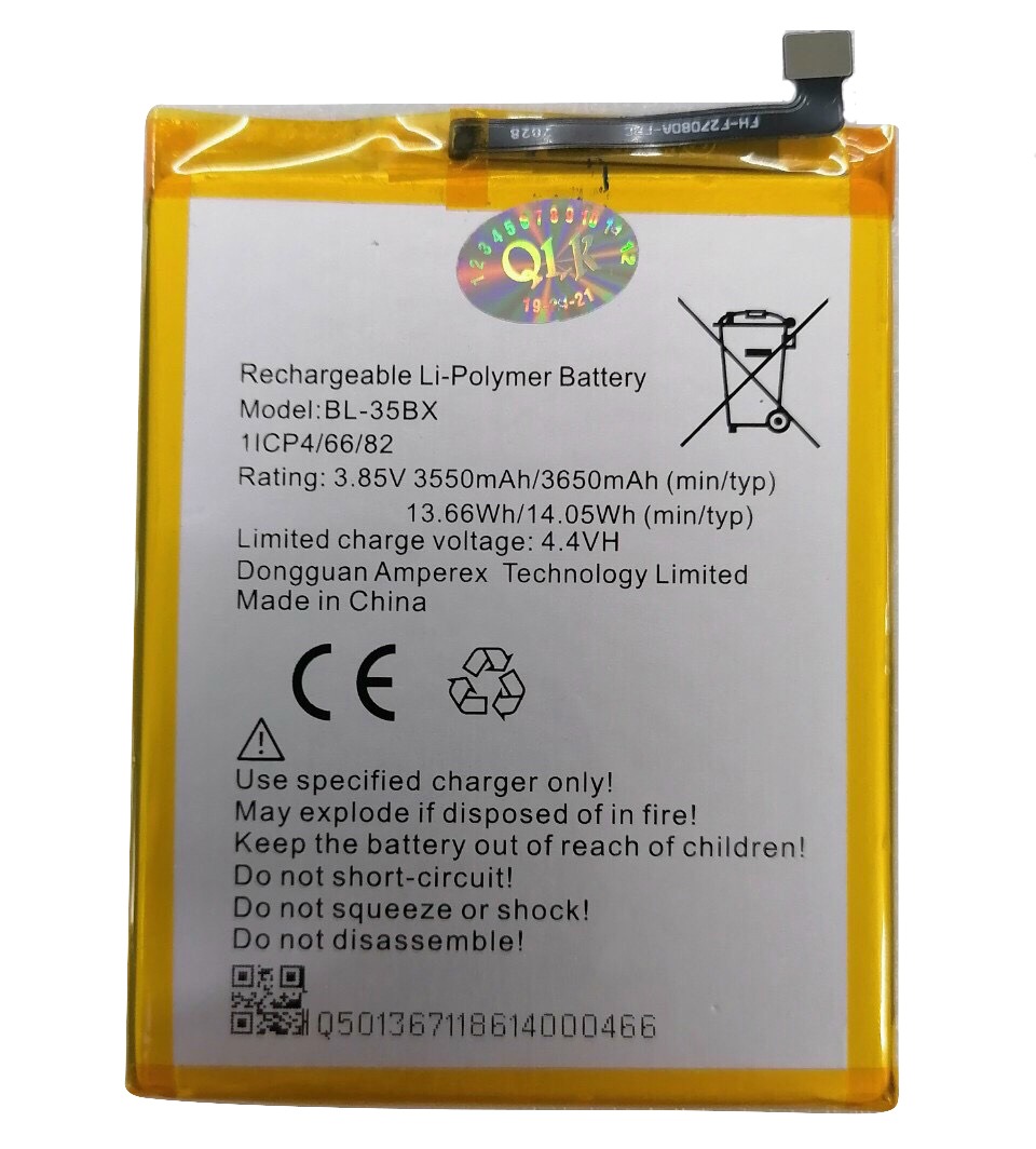 Pin cho điện thoại vsmart active 1 plus/ bl - 35bx pin zin phụ kiện