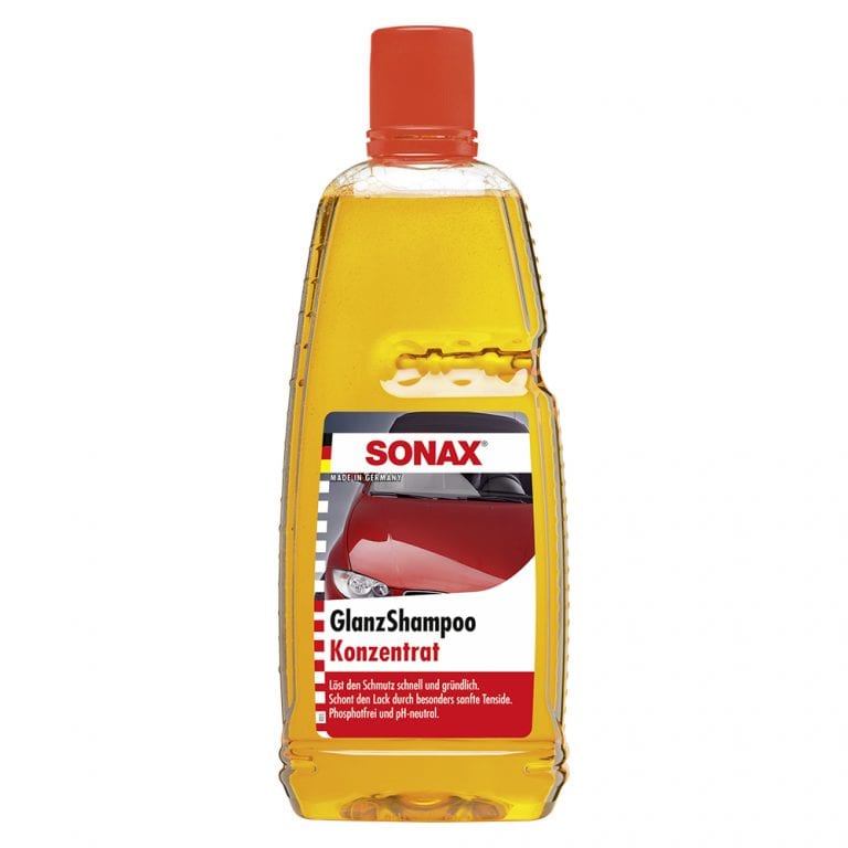 Xà phòng rửa xe đậm đặc sonax gloss shampoo, nước rửa xe đánh bóng xe chính hãng đức 1l
