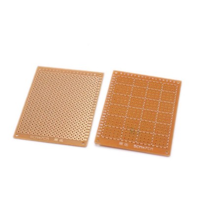 Tấm pcb combo 5 phíp đồng đục lỗ 1 mặt 5x7cm , 7x9cm
