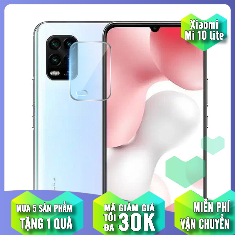 Mua 1 Tặng 1 - Kính cường lực Camera Xiaomi Mi 10 Lite