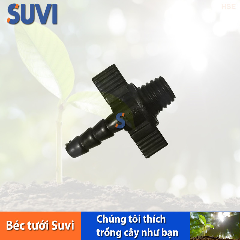 Nối 6 ly có ren côn ngoài bb nrc 6