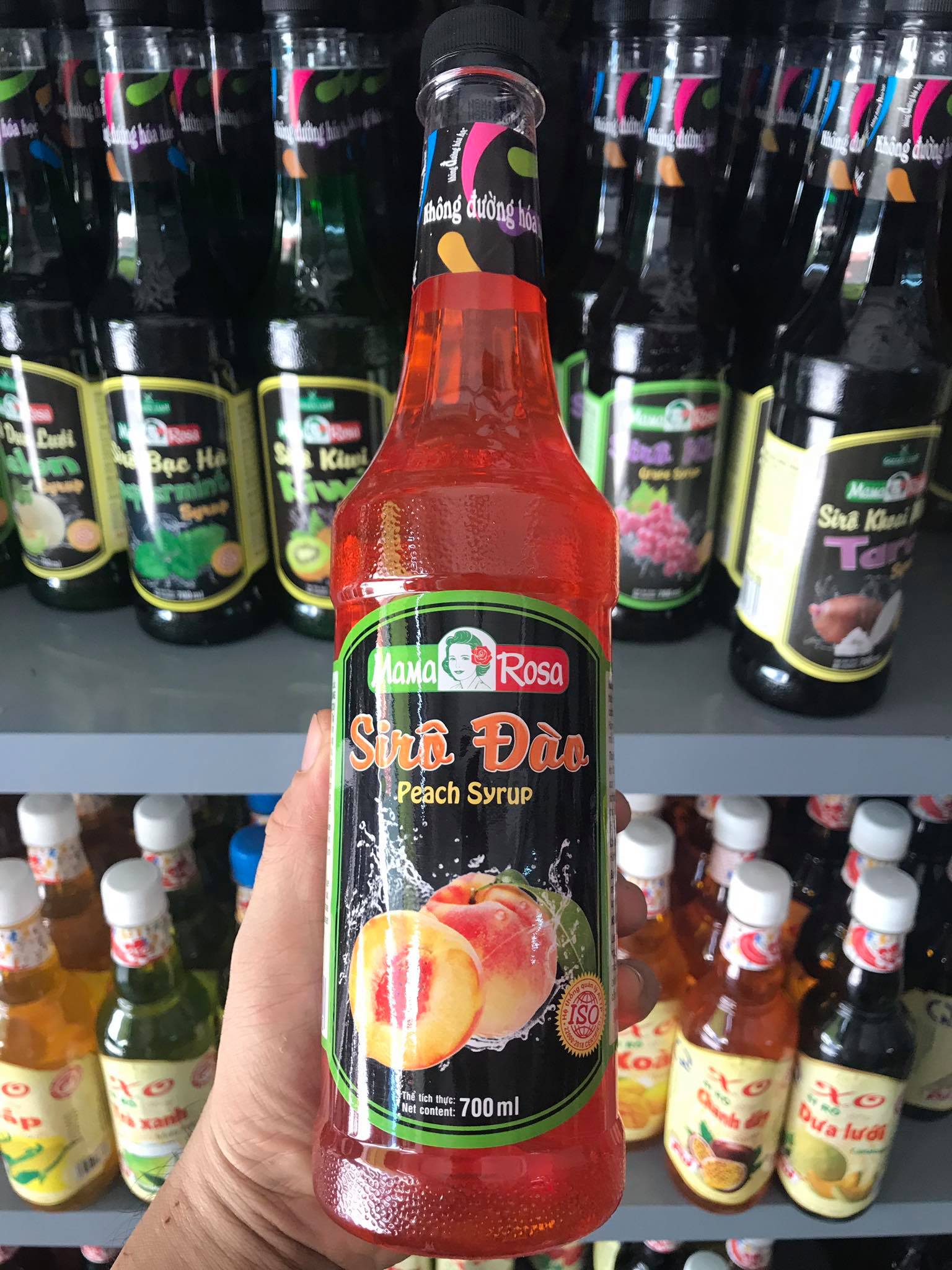 Siro Đào Golden Farm -700ml