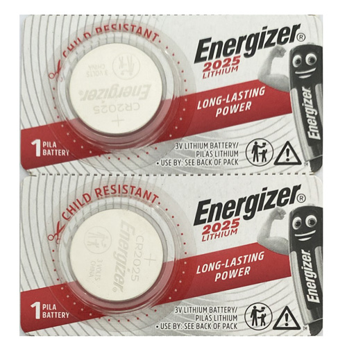 Pin energizer ecr2025; pin đồng xu 3v lithium energizer cr2025/ ecr2025 chính hãng