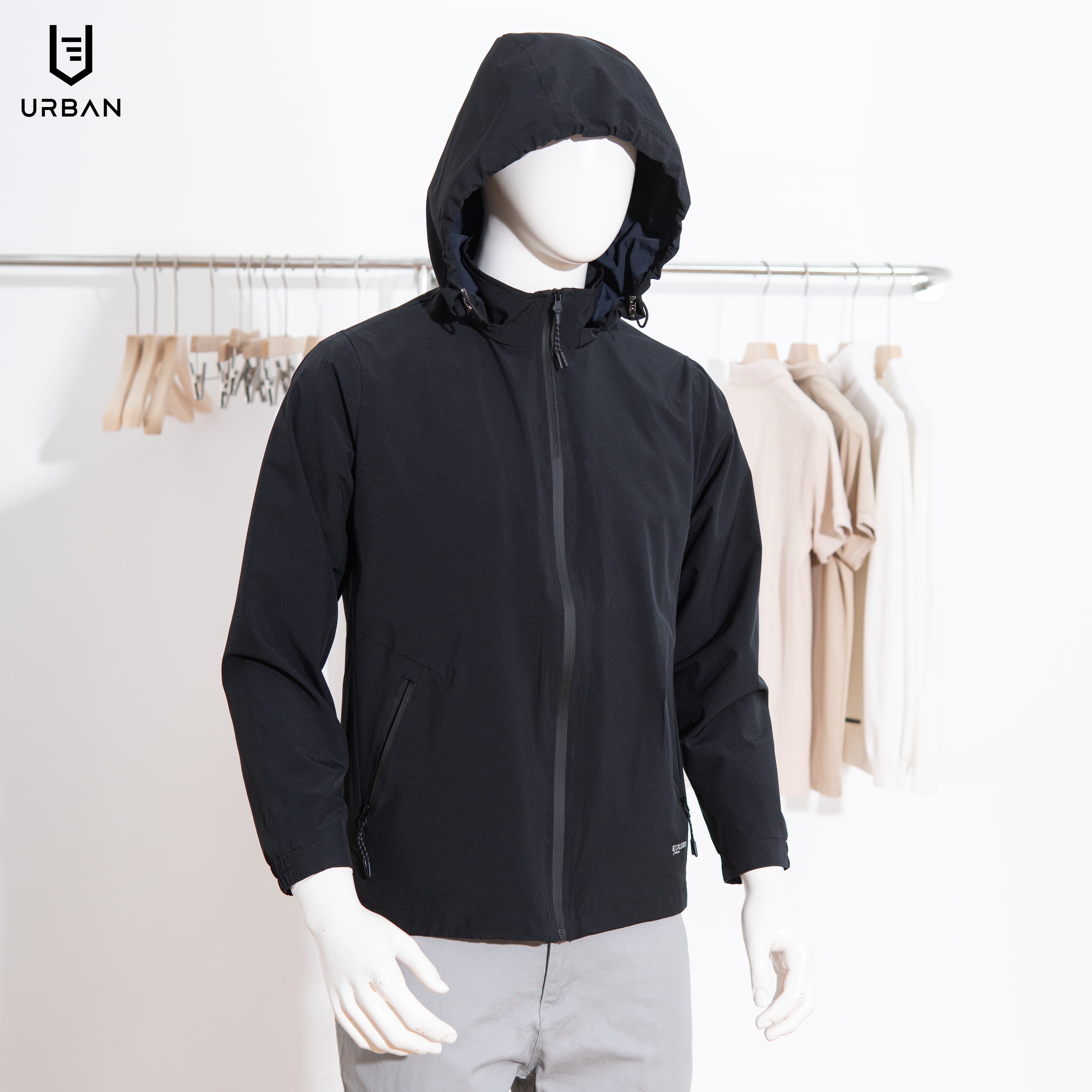 Áo khoác gió chống nước cooPure công nghệ Waterproof trôi trượt nước, mặc đi mưa nhẹ thoải mái NO.1105 | 2285