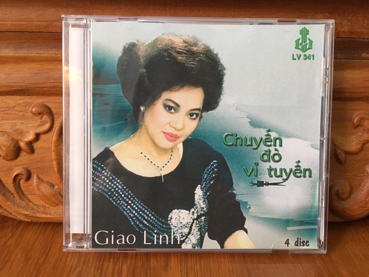 [MDCD] Bộ 4 đĩa CD Giao Linh - Chuyến Đò Vĩ Tuyến