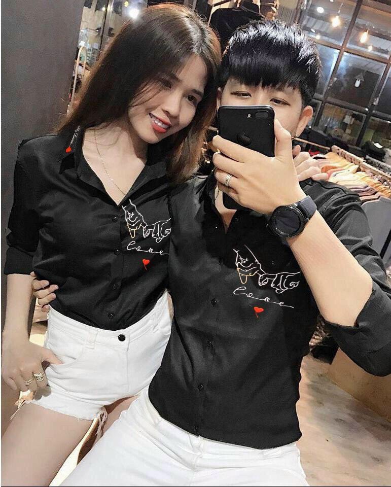 [HCM]ÁO SƠ MI NAM NỮ IN HỌA TIẾT SIÊU ĐẸP PHONG CÁCH NGẦU CỦA CÁC NAM THẦN