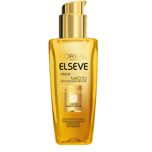 Tinh Dầu Dưỡng Tóc Loreal Elseve 100ml - Nga (Dành cho tóc khô và hư tổn)