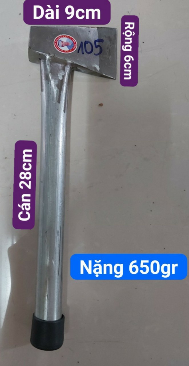 Búa cán sắt 650gr