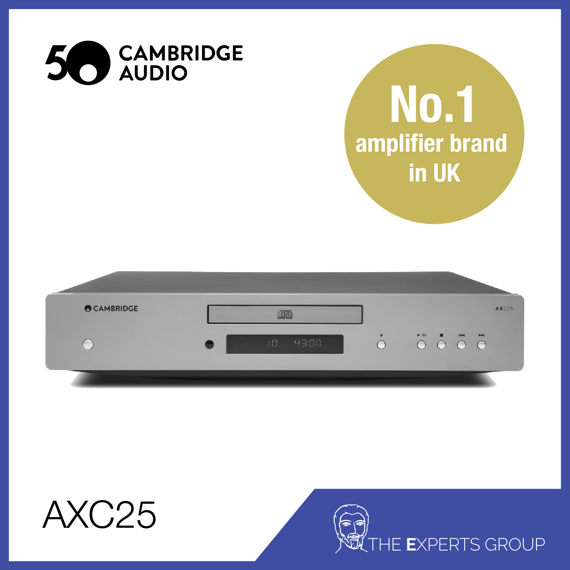 Đầu cd cambridge audio axc25