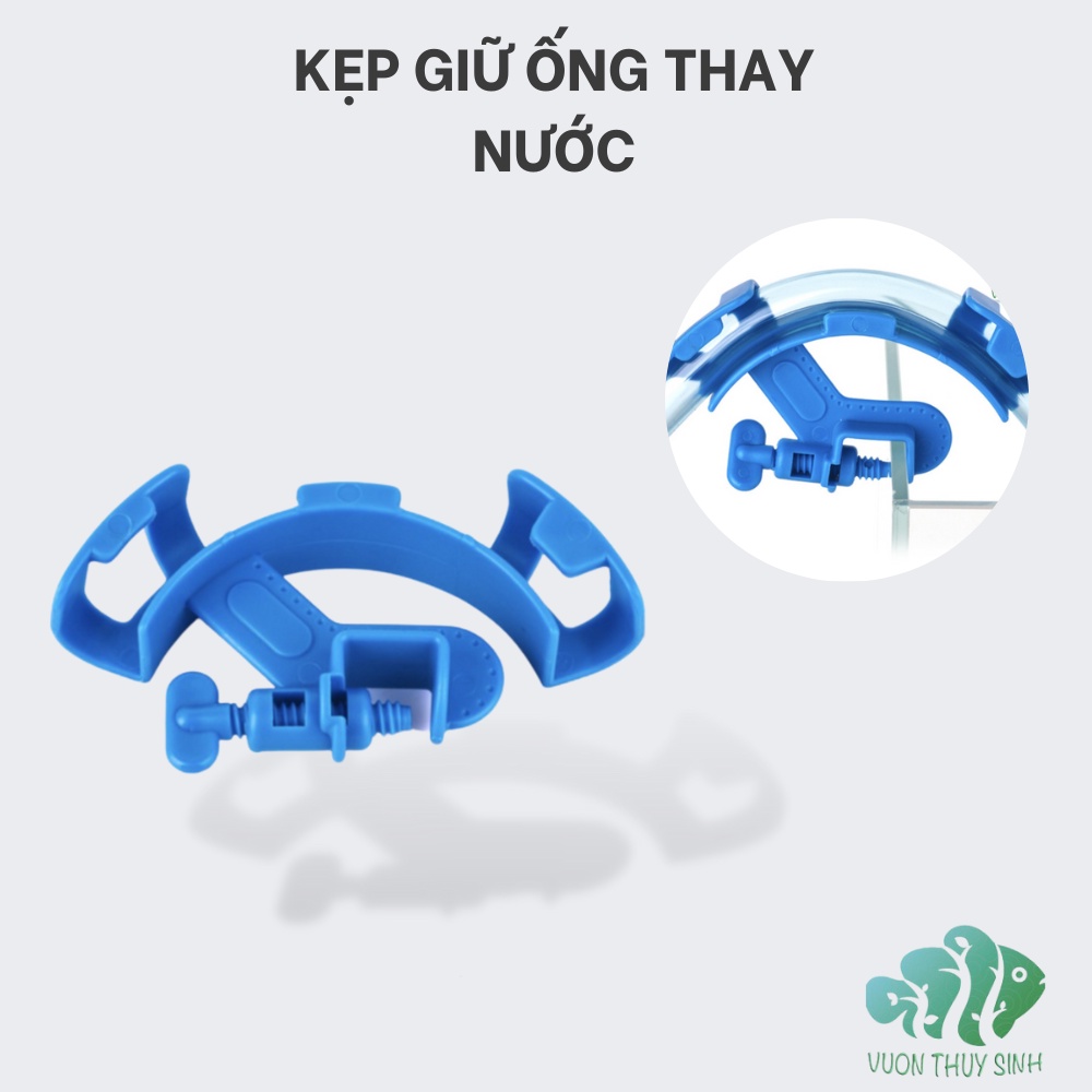 Kẹp giữ ống thay nước kẹp giữ dây chống gập cho hồ cá