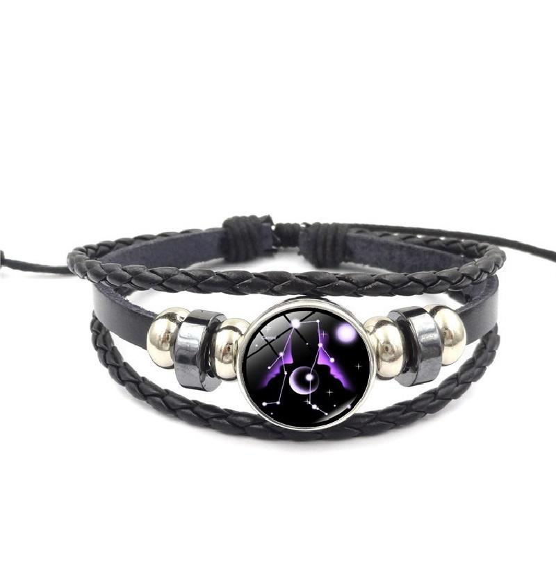 Mẫu#05 Vòng đeo tay 12 cung hoàng đạo - Cung Song Tử Gemini (21/05 - 20/06), Vòng tay phong cách Hàn Quốc siêu dễ thương, Vòng đeo tay nam titan cá tính, GIÁ HỦY DIỆT, Chuỗi Vòng Tay