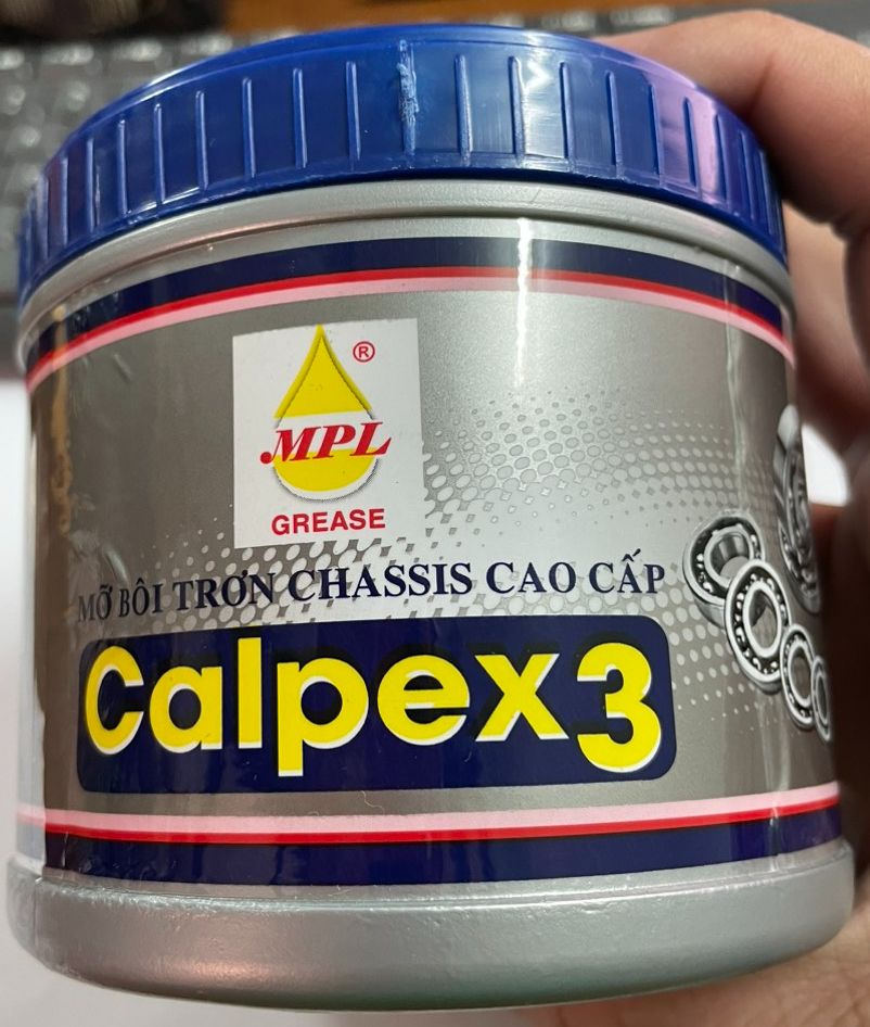 Mỡ bò bôi trơn kháng nước đóng hộp calpex lon 400gr nhà phân phối độc quyền tại tp hcm