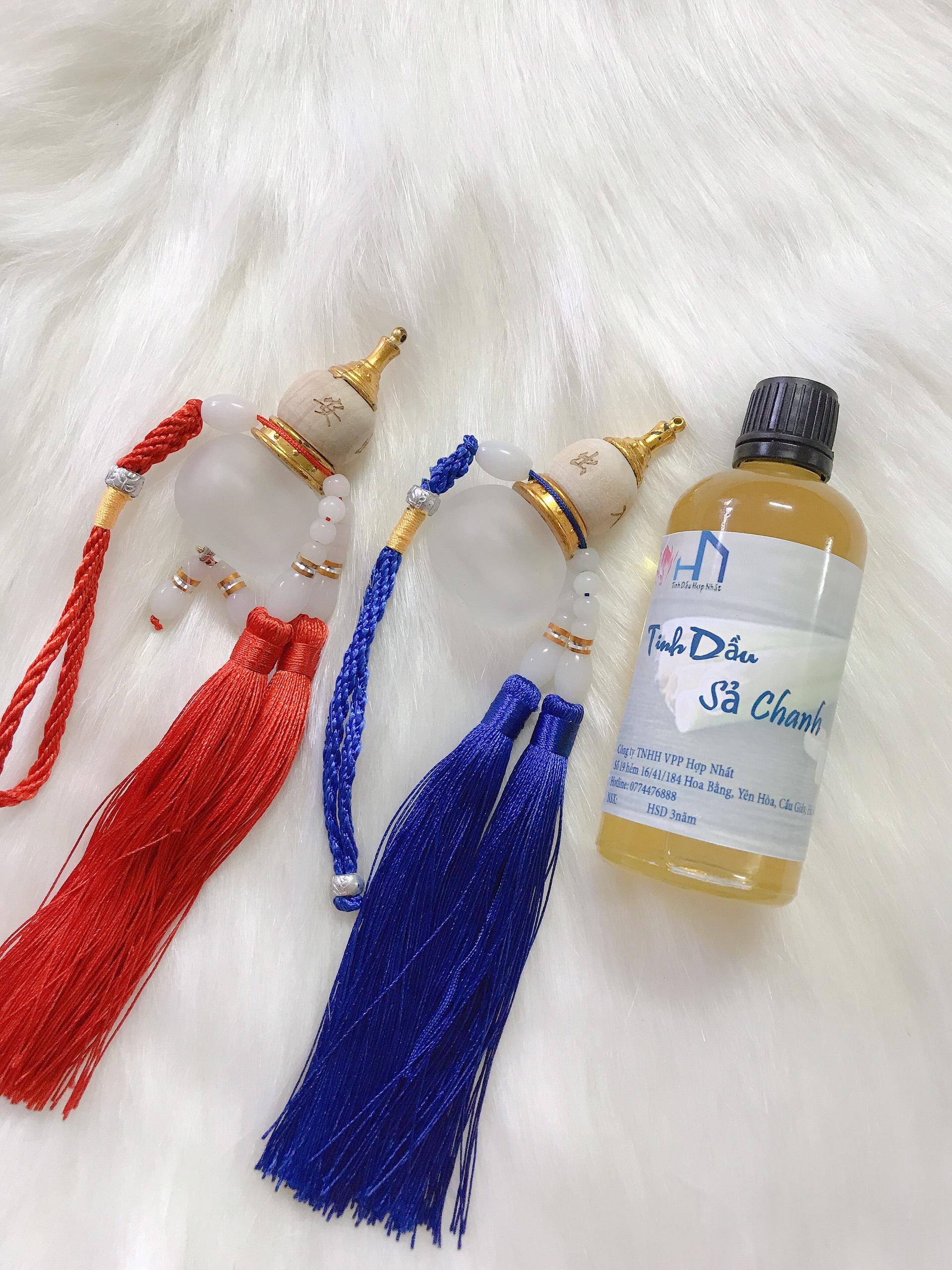 Mua tinh dầu Sả Chanh 100ml Tặng 2 bình đựng hồ lô phong thủy