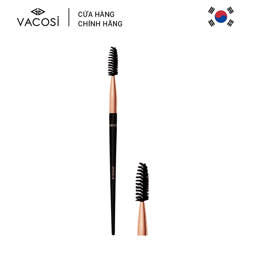 Vacosi Cọ Mi Cuốn Xoắn Brow & Lash Brush BR03