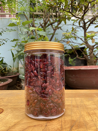 Nam việt quất hộp Grandma's Food 500gr đẹp da, tốt cho tim mạch HCM