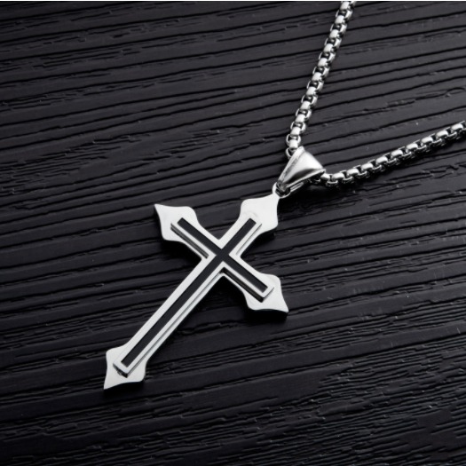 Dây chuyền chữ thập- vòng cổ cá tính nam nữ mẫu mới 2020