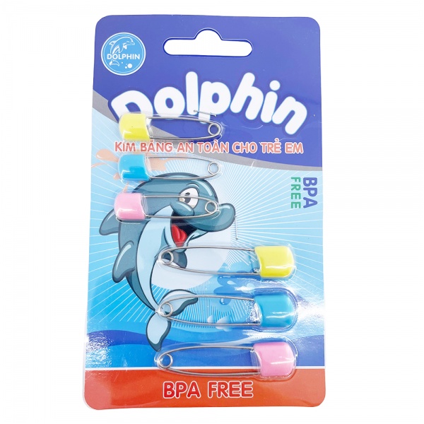 Kim băng an toàn cho bé Dolphin BPA free