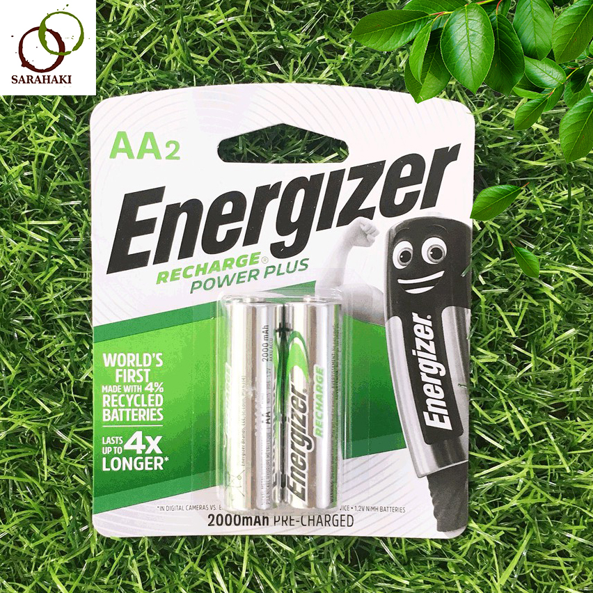 Pin sạc AA tiểu Energizer 2000mah chính hãng, pin sạc tiểu AA HR6
