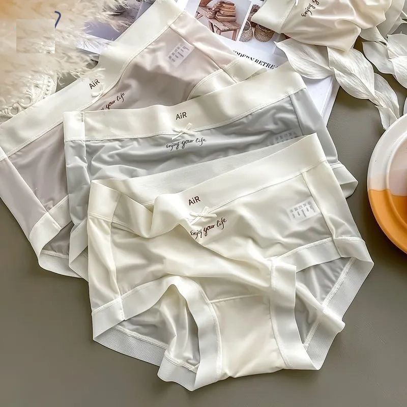 Set 5 quần lót nữ su viền cực cute - chất mỏng nhẹ tàng hình êm ái - có giãn thoải mái - quần sịp nữ - N04