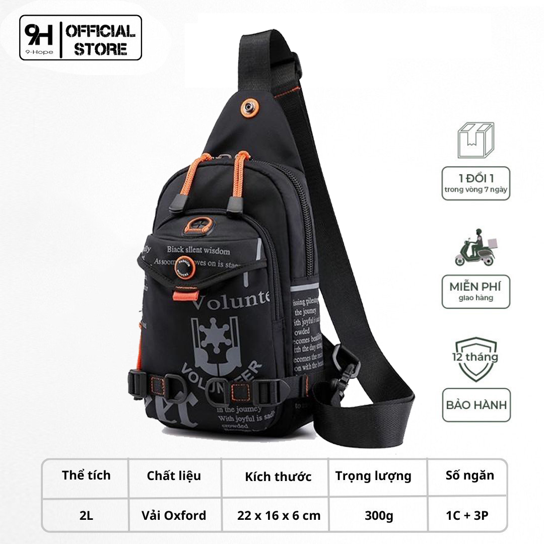 Túi đeo chéo nam Canvas nhỏ gọn bền bỉ - Túi chéo nam TC58