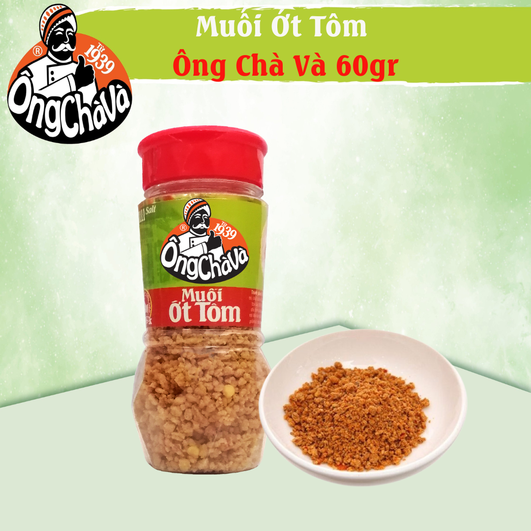 Muối ớt tôm ông chà và 60gr -