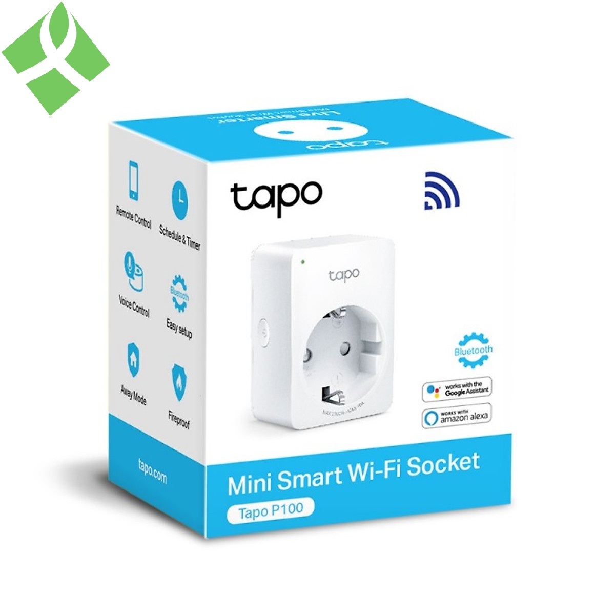 Ổ cắm điện Wifi thông minh TP-Link Tapo P100 - Hàng chính hãng