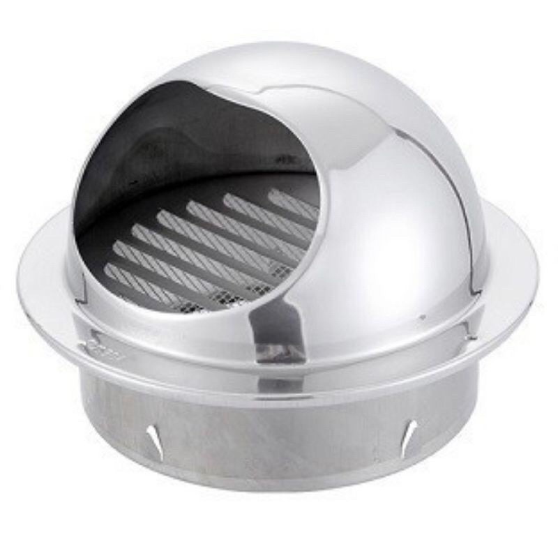 Chụp inox thông hơi máy hút mùi chụp che ống hút mùi chụp che mưa. Vent cap.